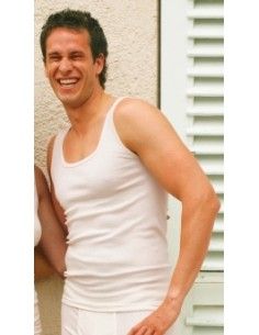 Canottiera uomo in lana...