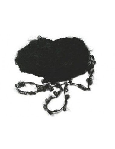 Lana mohair bouclé 100gr - col. nero