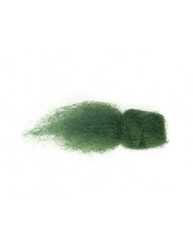 Lana cardata colore verde scuro 1618