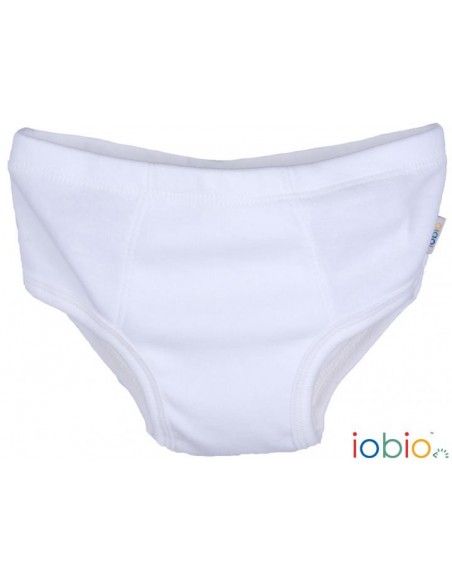Slip bambino in cotone biologico - col. ecrù