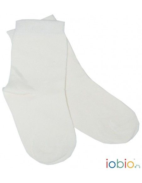 Calzino corto in cotone biologico - col.ecrù