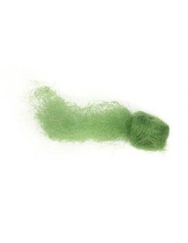 Lana cardata colore verde chiaro 1607