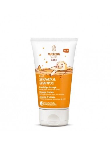 Kids 2in1 Shower & Shampoo - Arancia...