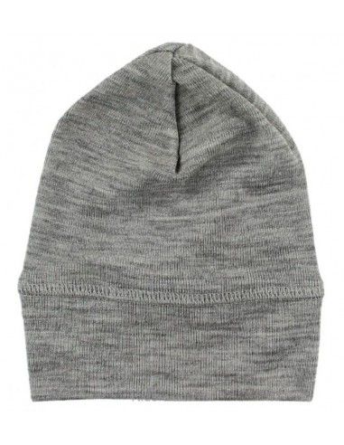 Cappellino in lana seta -col. grigio...