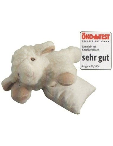 Agnellino in peluche di lana con...