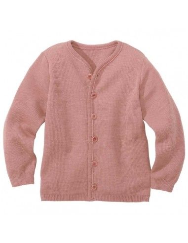 Cardigan bambina in lana Merino