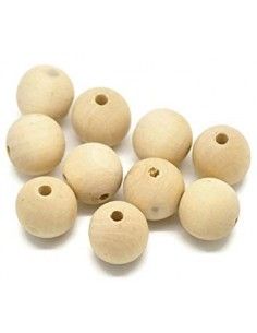 Perline di legno naturale -...