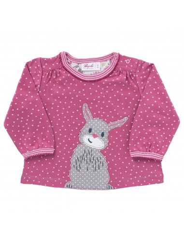 Maglietta baby in cotone bio "Bunny"...