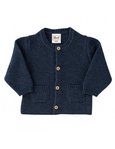 Cardigan baby in lana/cotone - col....