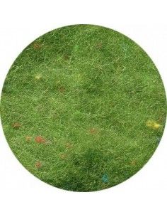 Lana cardata verde chiaro a...