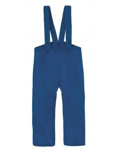 Pantalone in lana cotta con...