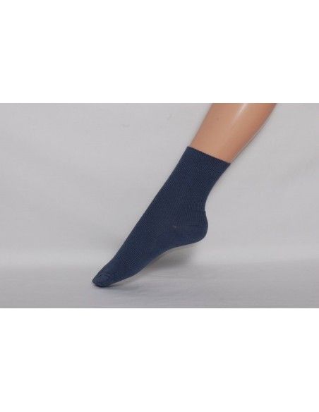 Calzino corto in lana mista cotone