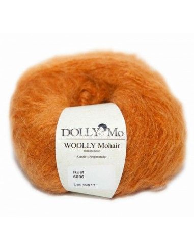 Dolly Mo Woolly Mohair - col. Rust