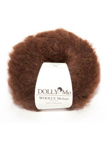 Dolly Mo Woolly Mohair - col. Dark Brown