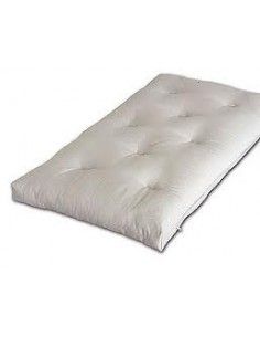 Futon lettino climatiz. (Cotone bio/Canapa)