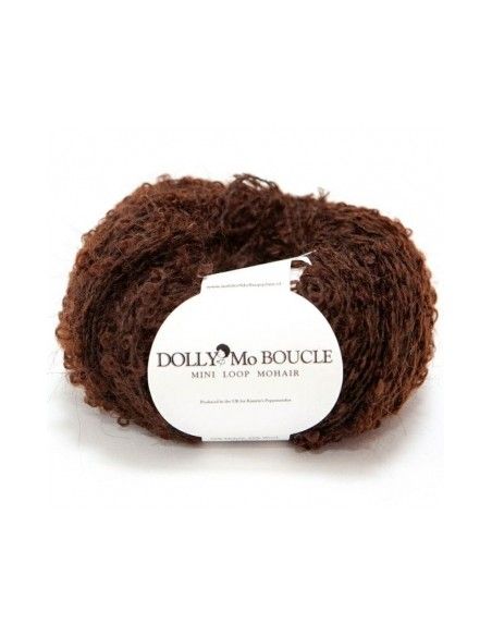 Dolly Mo Boucle Mini Loop Mohair - col. Dark Brown