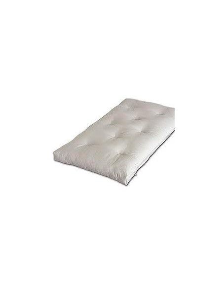 Futon lettino climatiz. (Cotone bio/Canapa)