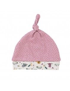 Cappello baby con pon-pon in pile di Lana Merino - col. grigio chiaro