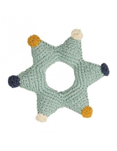 Sonaglino crochet in cotone bio "Star"