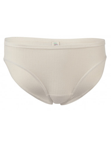 Slip donna in cotone biologico -col. ecrù