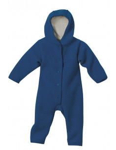 Overall in lana cotta con...