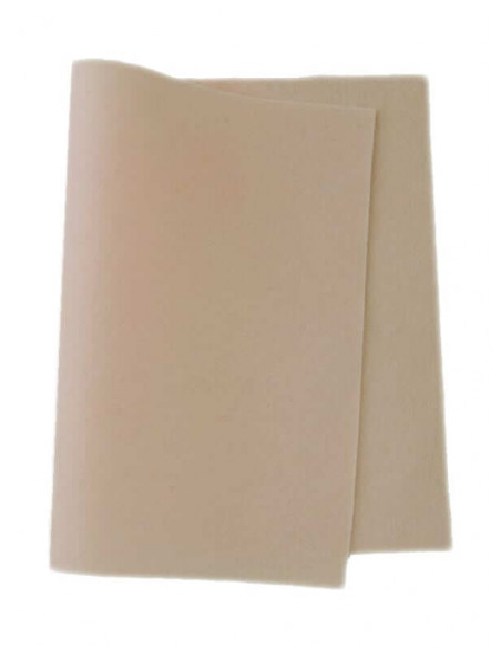 Panno in feltro di lana - rosa beige 636