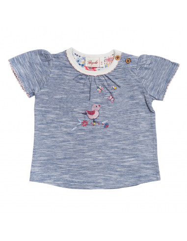 T-Shirt baby in cotone biologico "Bird"