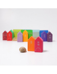 Casette colorate in legno... 2