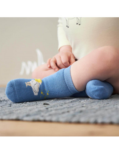 Set 2 baby calzini in cotone bio "DUMBO"