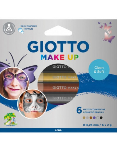 Matite da trucco Giotto Make Up – Set Metallic