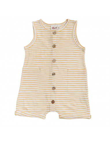 Pagliaccetto baby con taschine in...