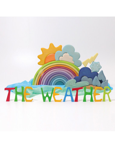 Weather Set di Grimm's - gioco costruzioni meteo