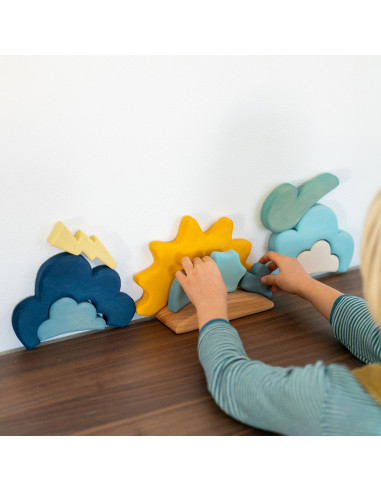 Weather Set di Grimm's - gioco costruzioni meteo