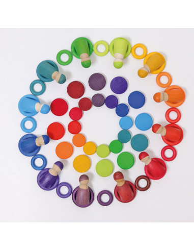 Amici Arcobaleno di Grimm's - set da 12