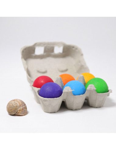 Palline Arcobaleno Grimm's - set da 6 pz