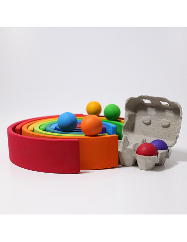Palline Arcobaleno Grimm's - set da 6 pz