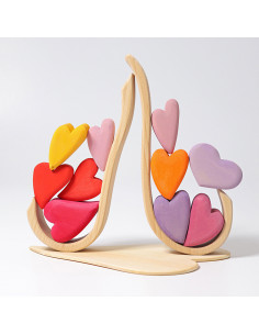 Set costruzioni Cuori Rossi...