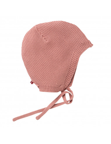 Cuffietta in cotone biologico - col. rosa antico