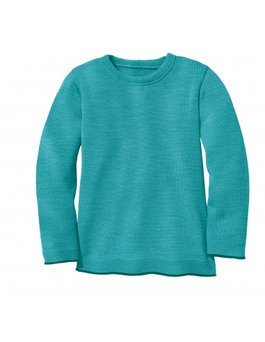 Pullover basic in lana Merino- col....