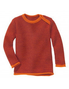 Maglione melange in lana...