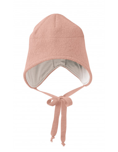 Cappello in lana cotta - col. rosa