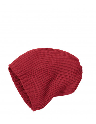 Cappello in lana Merino - col. bordeaux