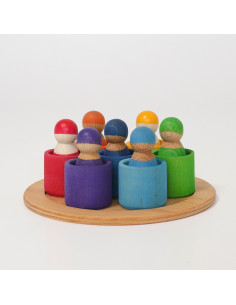 Sette amici Arcobaleno con...