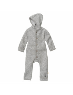 Overall in lana cotta con...