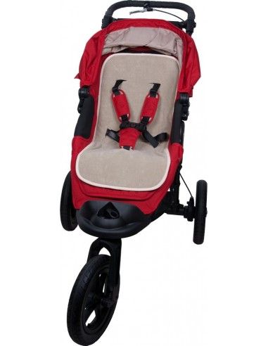 Federa traspirante per passeggino - col. vintage blu