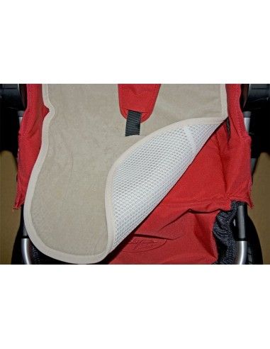 Federa traspirante per passeggino - col. vintage blu