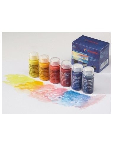 Acquerelli Stockmar - Set da 6 flaconi