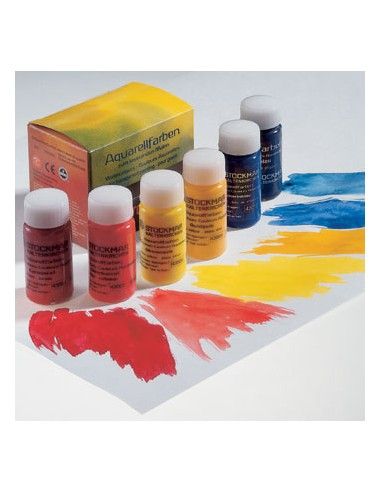 Acquerelli Stockmar - Set da 6 flaconi