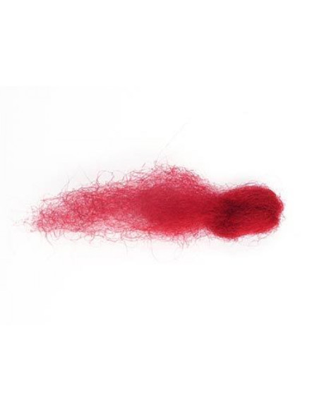Lana cardata colore Rosso 1602