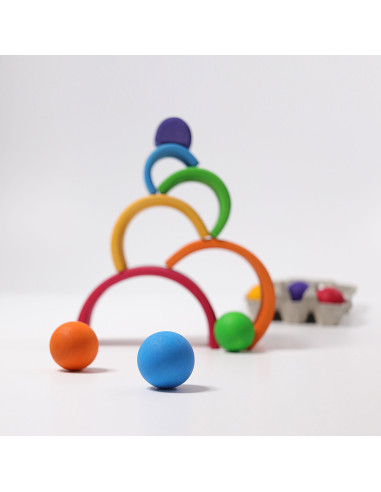 Arcobaleno medio Grimm's  6 pezzi Arcobaleno medio Grimm's  6 pezzi